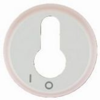 068009 Celiane Лицевая панель выключателя с ключом 2-позиционным, белая Legrand