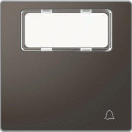 MTN3365-6034 D-life клавиша 1-ная, пол. для надп., звонок, антрацит Merten