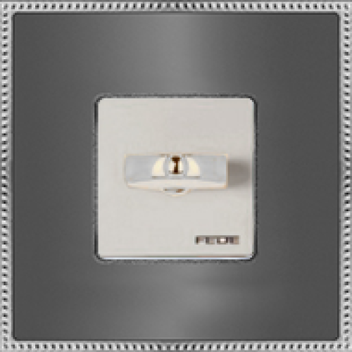 FD01431GRCB Рамка Belle Epoque Metal Графит / Хром 1-постовая Fede