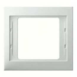 13137009 Рамка K.1 Полярная белизна с блеском 1-постовая Berker