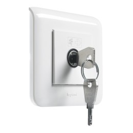 076630 Mosaic Выключатель с ключом для B.A.E.S. Legrand