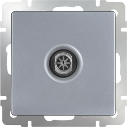 WL06-TV ТВ-розетка оконечная  (серебряный) Antik Werkel a029836