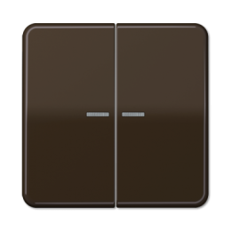 CD595KO5BFBR CD ударопр. Коричневый Клавиша 2-я с/п Jung