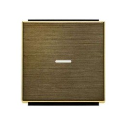 8501.3 OE ABB SKY античная латунь клавиша для 1‐клавишных выключателей/переключателей/кнопок с линзой подсветки 2CLA850130A1201