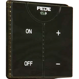 FD28605-M Диммер с сенсорным управлением, макс 600 Вт, цвет Черный FEDE