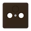 CD561SATBR Крышка для SAT-TV-розетки коричневая Jung