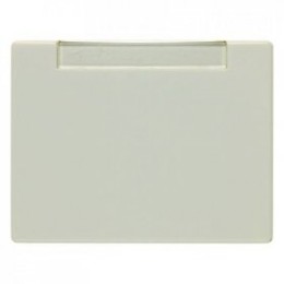 14260002 Клавиша с полем для надписей цвет: белый, с блеском Arsys Berker