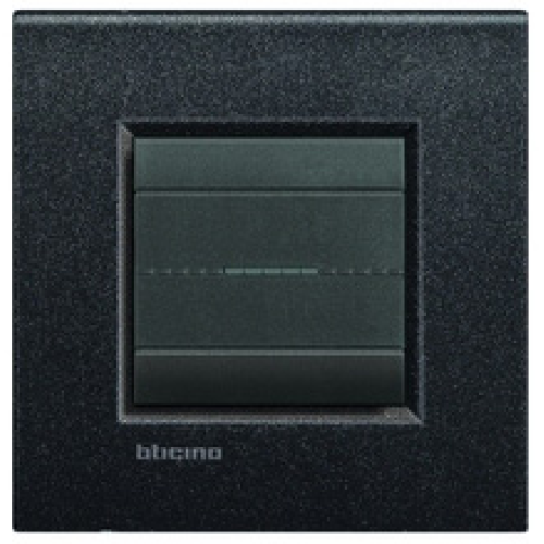 LNE4802NL Рамка LivingLight Air Лава 2-модульная Bticino