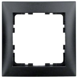 10119945 Рамка S.1 Антрацит 1-постовая Berker
