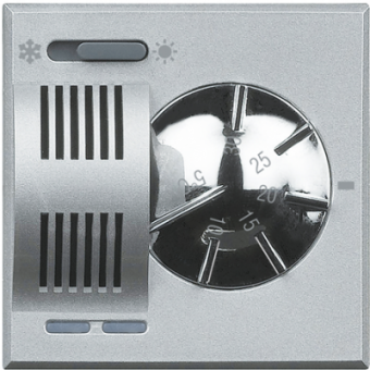 HC4442 Axolute Электронный комнатный термостат со встроенным переключателем режимов «лето/зима» Bticino