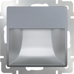 WL06-BL-01-LED Встраиваемая LED подсветка (серебряный) Antik Werkel a045379