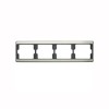 13840004 Рамка Arsys Нержавеющая сталь 4-постовая Berker