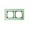 MTN404204 Рамка M-Elegance Изумрудный 2-постовая Merten