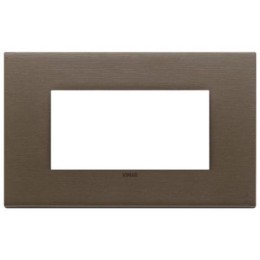 22654.12 Рамка Eikon EXE Темная бронза 4-модульная Vimar