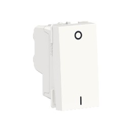 NU316218 Выключатель двухполюс, 1-клавиш, сх. 2 16 AX, 250 В, 1 мод Белый Schneider Electric