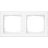 071222 Рамка E2 Белый глянец 2-постовая Gira