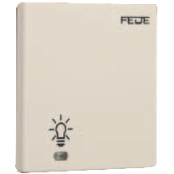 FD28601-A Сенсорный одноклавишный выключатель с подсветкой 10 A 250 В, цвет Бежевый FEDE