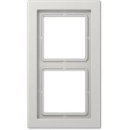 FD982LG Рамка FD Design Светло-серый 2-постовая Jung