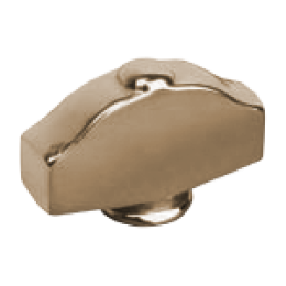 FD02314PB Поворотный выключатель "Овал фигурный", цвет Bright Patina FEDE