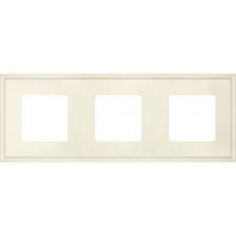 FD01603BE Рамка New Marco Бежевый 3-постовая Fede