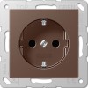 A1520MO А серия Мокко Розетка с заземлением Jung 16А/250В