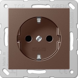 A1520MO А серия Мокко Розетка с заземлением Jung 16А/250В