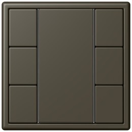 LC503TSA32140 Les Couleurs® Le Corbusier KNX кнопочный модуль F 50 с тремя парами кнопок ombre naturelle 31 Jung