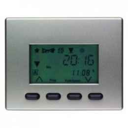 17749004 Tаймер RolloTec "Комфорт" с дисплеем цвет: стальной, лак Arsys Berker