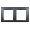 1500620-038 Рамка универсальная, 2 поста, графит Simon 15