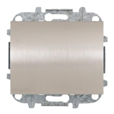 8400 AL Заглушка с суппортом, серия OLAS, цвет полированная сталь, ABB 8400 AL Заглушка с суппортом, серия OLAS, цвет полированная сталь, ABB