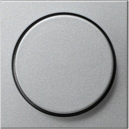 065026 Накладка светорегулятора Алюминий Gira