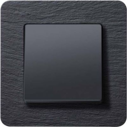 10116030 Рамка Q.7 Натуральный сланец 1-постовая Berker