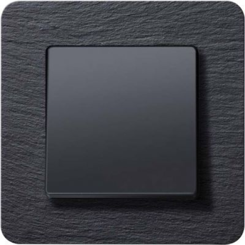 10116030 Рамка Q.7 Натуральный сланец 1-постовая Berker