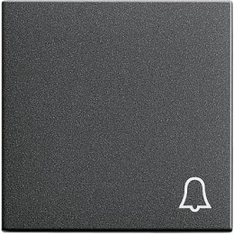 028628 Клавиша с символом "звонок" Антрацит Gira