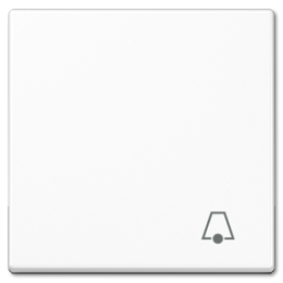 A590KWW А 500 Белый Клавиша 1-я с символом "ЗВОНОК" Jung A серия