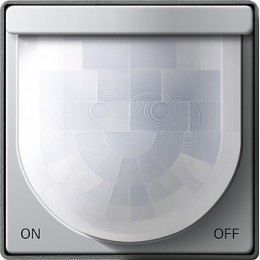 2302203 Накладка датчика движения 2 Komfort Алюминий Gira E22