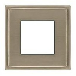 FD01241NS Рамка Madrid Никель сатиновый 1-постовая Fede