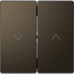 MTN3855-6052 D-life клавиша-кнопка для жалюзи, мокко Merten