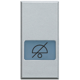 HC4921DD Axolute Клавиша Не беспок 1м алюм Bticino