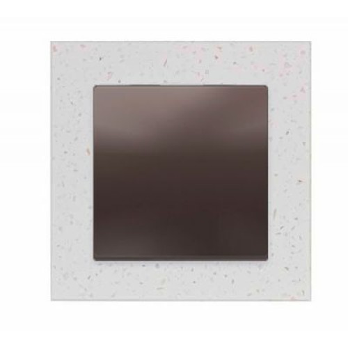 ATN343101 Рамка одинарная Schneider Electric Atlasdesign Nature, крем роял мрамор