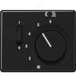 FTRSL231SW SL 500 Черный Регулятор теплого пола, 10(4)А Jung