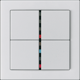 FD981LG Рамка FD Design Светло-серый 1-постовая Jung