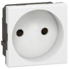 077110 Mosaic Розетка 2-клавишного Legrand