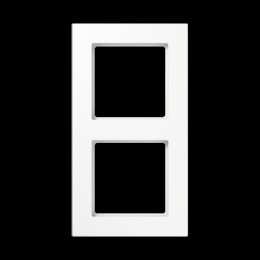 A5582BFWW Рамка A550 Белый 2-постовая Jung