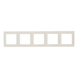 1500650-031 Рамка универсальная, 5 постов, слоновая кость Simon 15