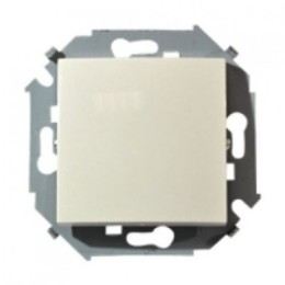 1591251-031 Выключатель одноклавишный проходной с 3-х мест (перекрёстный), 16А 250В, винтовой зажим, слоновая ко Simon 15