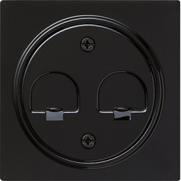 066247 Накладка телефонной розетки Черный Gira S-color