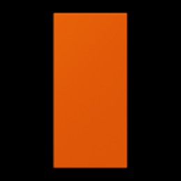 LC50NA4320S Les Couleurs® Le Corbusier Накладка для кнопочного модуля F 50 в цвете кнопок orange vif Jung