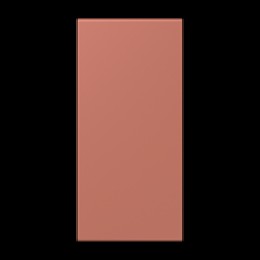 LC50NA32121 Les Couleurs® Le Corbusier Накладка для кнопочного модуля F 50 в цвете кнопок terre sienne brique Jung