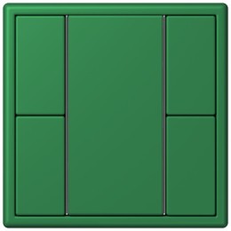 LC502TSA32050 Les Couleurs® Le Corbusier KNX кнопочный модуль F 50 с двумя парами кнопок vert fonce Jung
